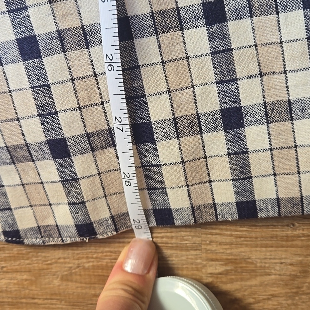 Requirements Linen Blend Plaid Blazer - Picture 6 of 10